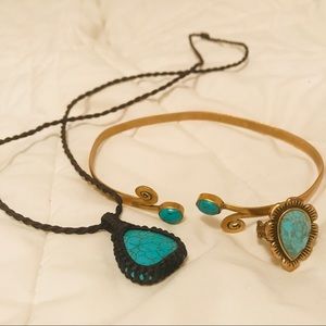 TURQUOISE 💎 jewelry 3pc bundle festival boho